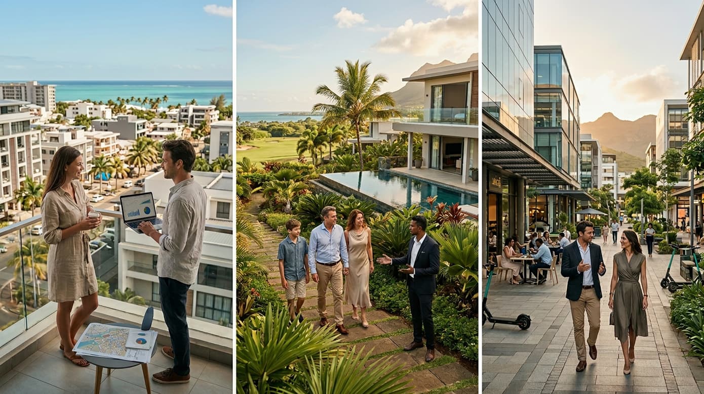Comparison of Smart City, PDS and G+2 property routes in Mauritius for non-citizen buyers