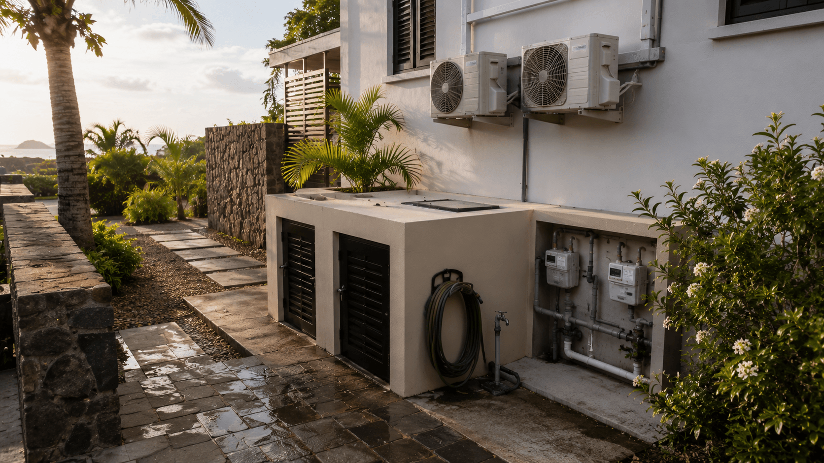 Modern home in Mauritius and the ongoing costs of property ownership